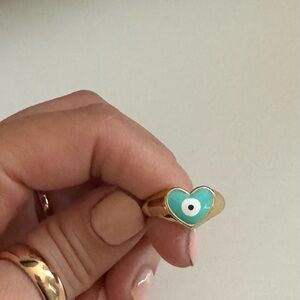 NICE AND BELLA EVIL EYE RING